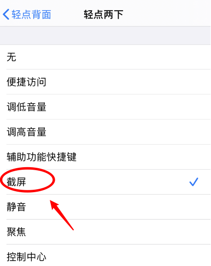 承德苹果手机维修分享iPhone12如何启用双击截屏 